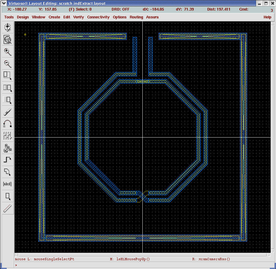 Spiral Inductor PCell Layout